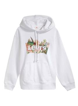 Sudadera Levis Graphic Standard Tropical Mujer
