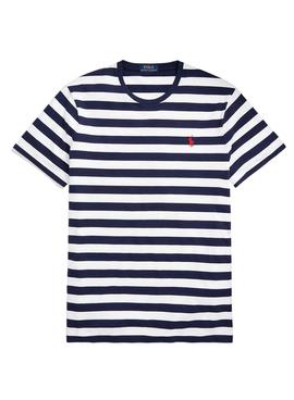 Camiseta Polo Ralph Lauren Rayas Azul Hombre