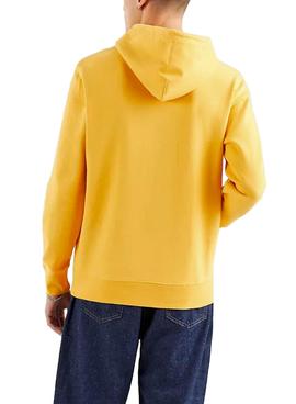 Sudadera Levis New Original Hoodie Amarillo Hombre