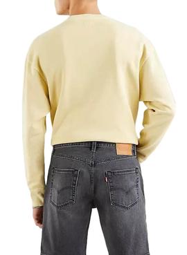 Sudadera Levis Relaxed Graphic Amarillo Hombre