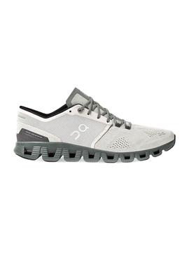 Zapatillas On Running Cloud X Glacier Olive Hombre