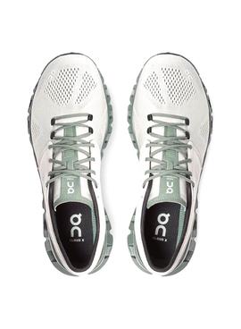 Zapatillas On Running Cloud X Glacier Olive Hombre