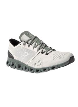 Zapatillas On Running Cloud X Glacier Olive Hombre