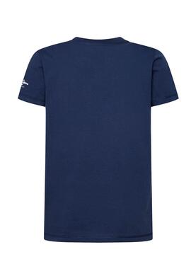 Camiseta Pepe Jeans Emanuel Azul Marino para Niño