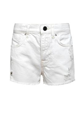 Short Pepe Jeans Patty Blanco para Niña