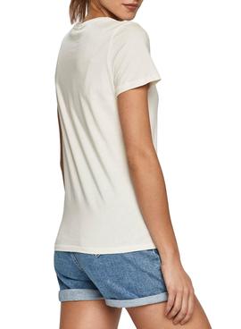 Camiseta Pepe Jeans Betty Blanco Para Mujer