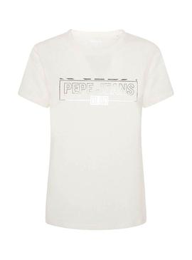 Camiseta Pepe Jeans Betty Blanco Para Mujer