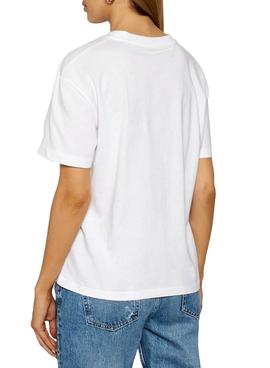 Camiseta Pepe Jeans Eva Blanco Para Mujer