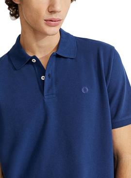 Polo Ecoalf Watford Act Now Azul Marino Hombre