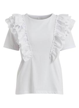 Camiseta Vila Viemilia Blanco Para Mujer