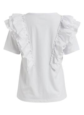 Camiseta Vila Viemilia Blanco Para Mujer