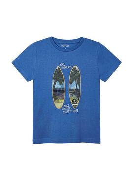 Camiseta Mayoral Lenticular Azul Para Niño     