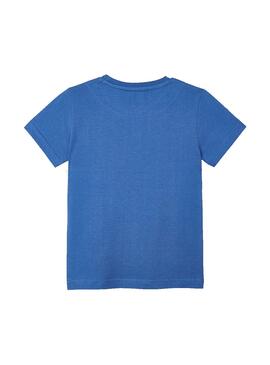 Camiseta Mayoral Lenticular Azul Para Niño     