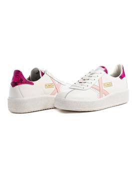 Zapatillas Munich Barru Sky Blanco Para Mujer