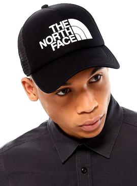 Gorra The North Face Logo Trucker Negro Hombre