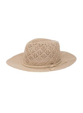 Sombrero Pepe Jeans Lidya Beige Para Mujer