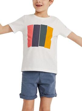 Camiseta Ecoalf Mahe Blanco Para Niño