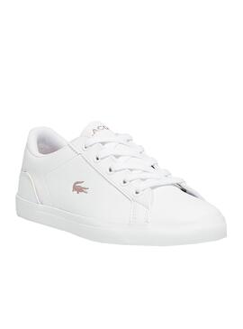 Zapatillas Lacoste Lerond 0921 Blanco Para Niña