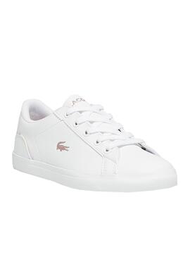 Zapatillas Lacoste Lerond 0921 Blanco Para Niña