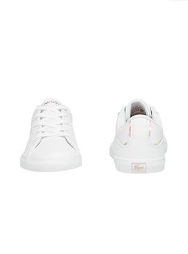 Zapatillas Lacoste Lerond 0921 Blanco Para Niña