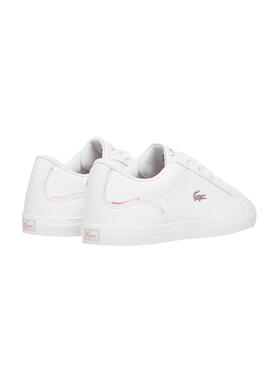 Zapatillas Lacoste Lerond 0921 Blanco Para Niña