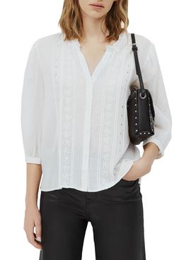 Camisa Pepe Jeans Donna Blanco Para Mujer