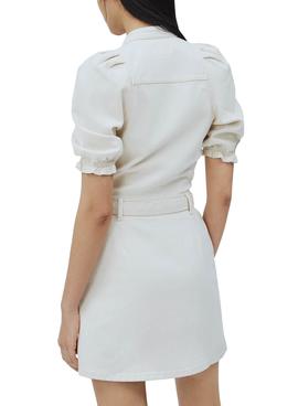 Vestido Pepe Jeans Dory Blanco Para Mujer