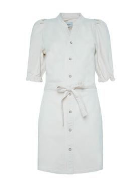 Vestido Pepe Jeans Dory Blanco Para Mujer