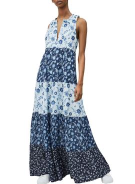 Vestido Pepe Jeans Mariolas Azul Para Mujer