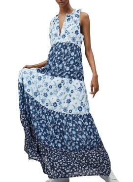 Vestido Pepe Jeans Mariolas Azul Para Mujer