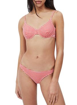 Top Bikini Pepe Jeans Barbara Rojo Para Mujer