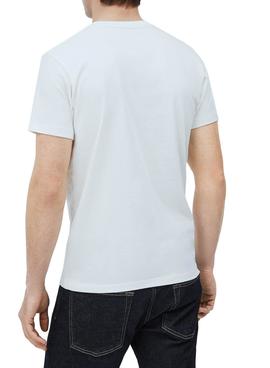 Camiseta Pepe Jeans Gelu Blanco Para Mujer