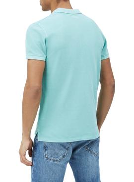 Polo Pepe Jeans Vincent Azul Claro Para Hombre