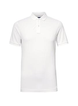 Polo G-Star Dunda Blanco Para Hombre  