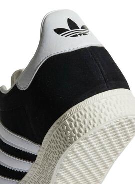 Zapatillas Adidas Gazelle Negro Para Niño Y Niña