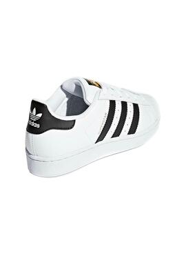Zapatillas Adidas Superstar Blanco Para Niño Niña