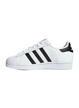 Zapatillas Adidas Superstar Blanco Para Niño Niña