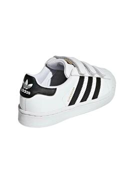 Zapatillas Adidas Superstar Blanco Niño y Niña