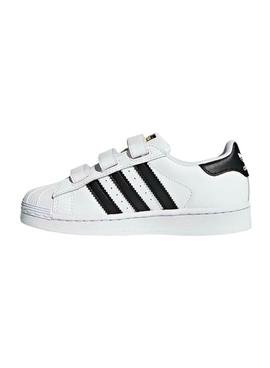 Zapatillas Adidas Superstar Blanco Niño y Niña