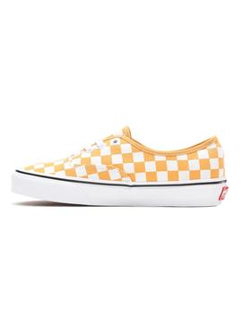 Zapatillas Vans Authentic Checkerboard Amarillo