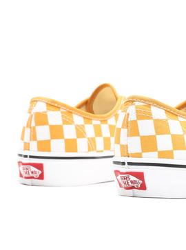 Zapatillas Vans Authentic Checkerboard Amarillo