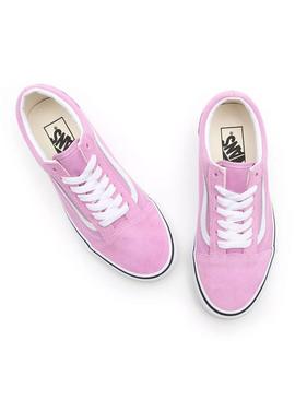 Zapatillas Vans Old Skool Rosa Para Mujer