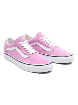 Zapatillas Vans Old Skool Rosa Para Mujer