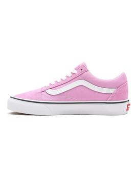 Zapatillas Vans Old Skool Rosa Para Mujer