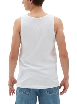 Camiseta Vans Print Box Tank Blanco Para Hombre
