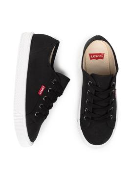 Zapatillas Levis Malibu Beach Negro Para Mujer