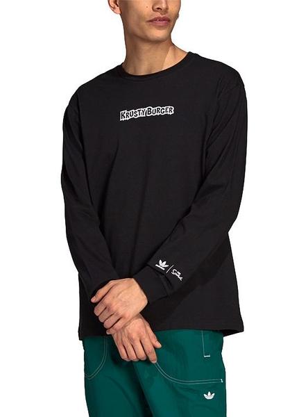 Camiseta Adidas KrustyBurger Negro Para Hombre