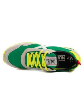 Zapatillas Munich UM "V" 18 Verde Para Hombre