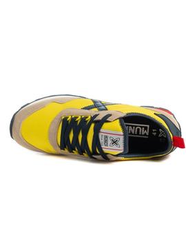 Zapatillas Munich UM "V" 19 Amarillo Para Hombre
