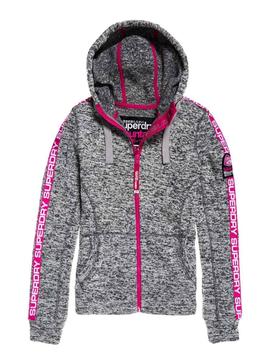 Sudadera Superdry SD Storm Tape Gris Mujer